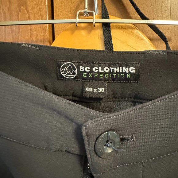 BC Clothing Fleece-lined Expedition Pants Mens 40x30 - Picture 1 of 5